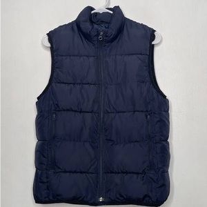 GAP Boys Navy Puffer Vest Size Small 6/7